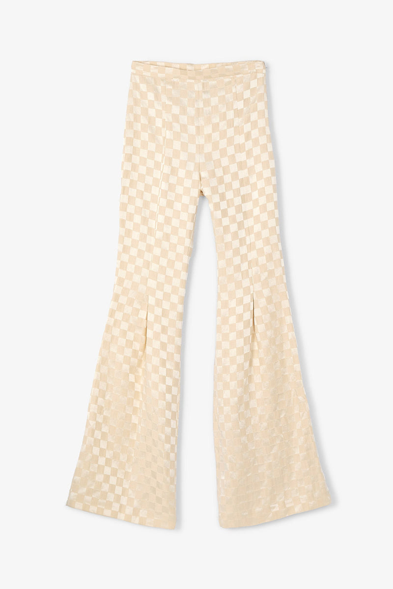 Pantalon Pli Dama Crème
