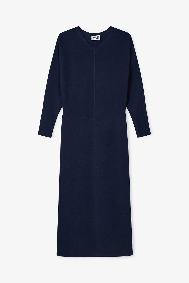 Robe Lucia Maille Marine