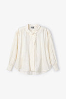 Blouse Maribel Fleuri Écru