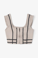 Body Rubans Coton Beige