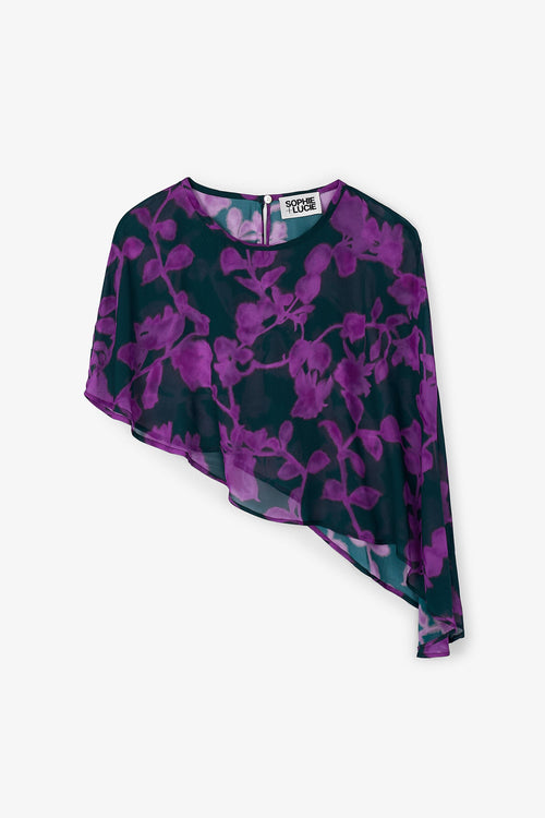 Cape Irrégulière Azalée Violet
