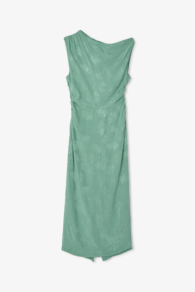 Robe Sanon Palmes Jade