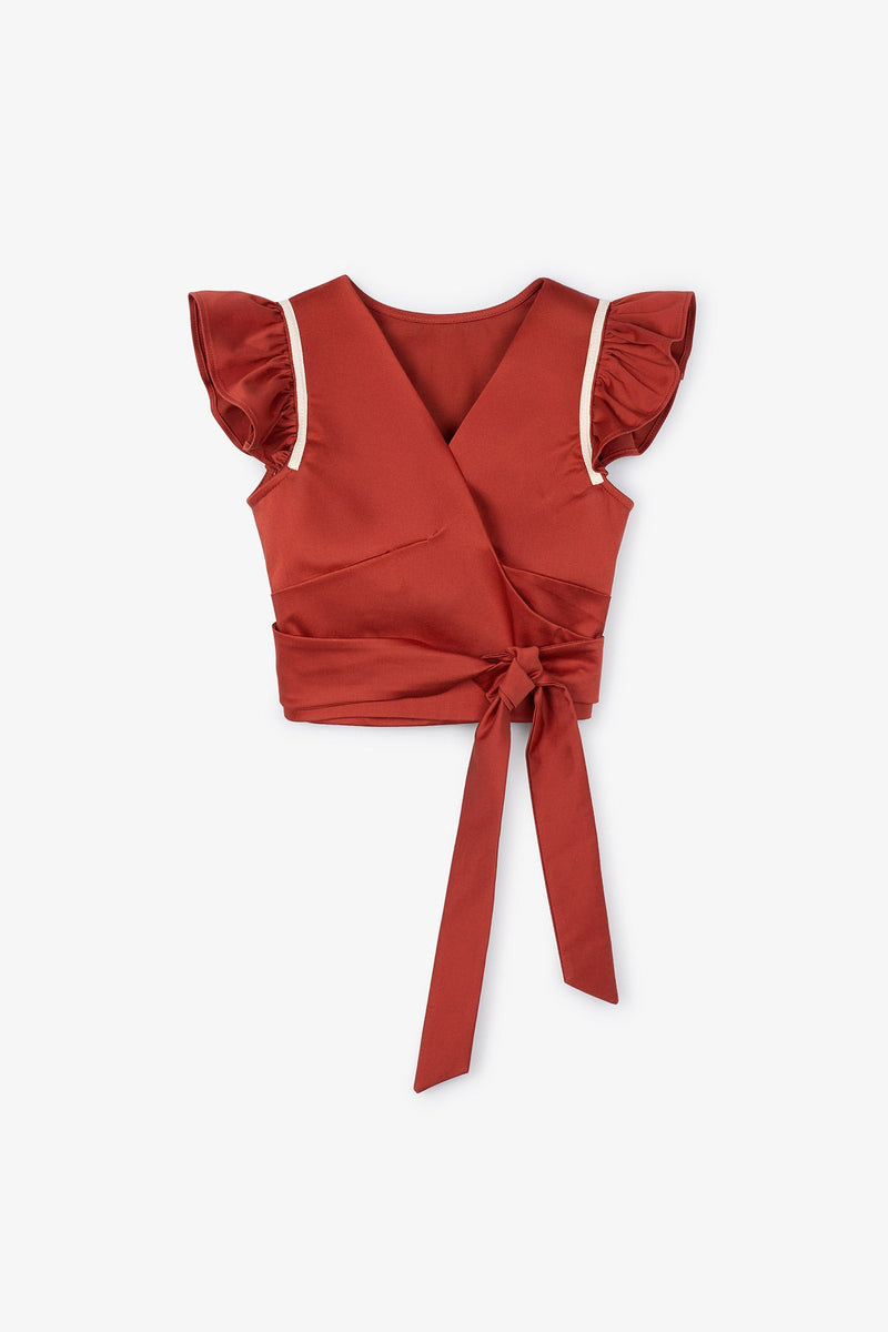 Body Croix Coton Carmin