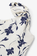 Robe Dos Nu Orchidée Marine