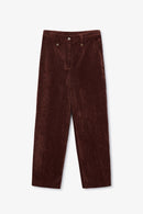 Pantalon Cuca Velours Côtelé Marron