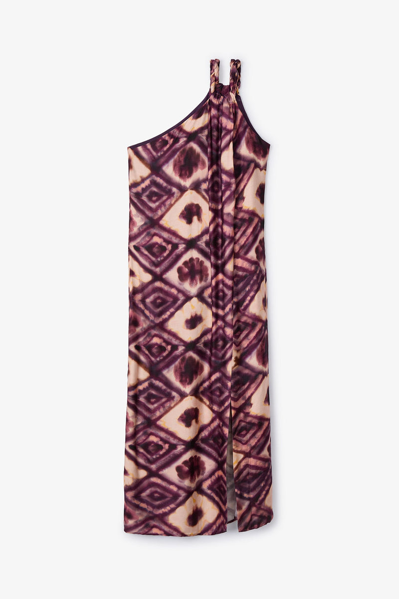 Robe Paola Tie & Dye Violet