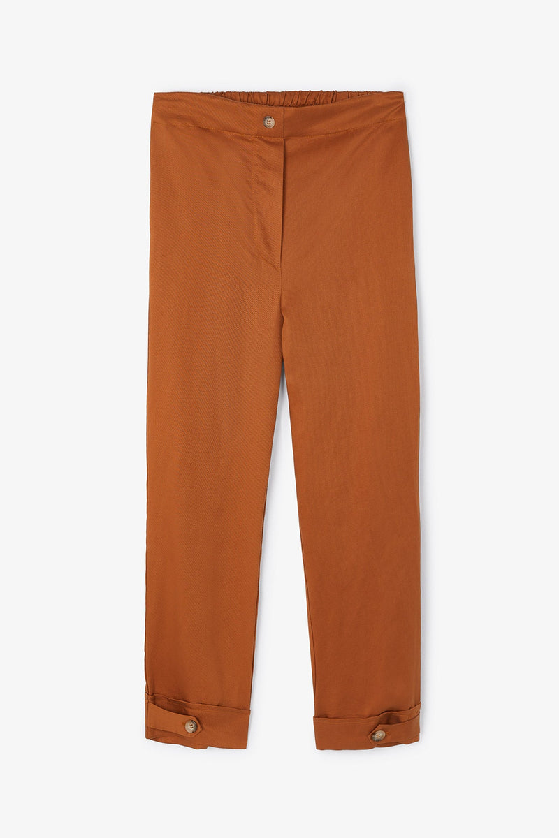 Pantalon Aris Lin Caramel