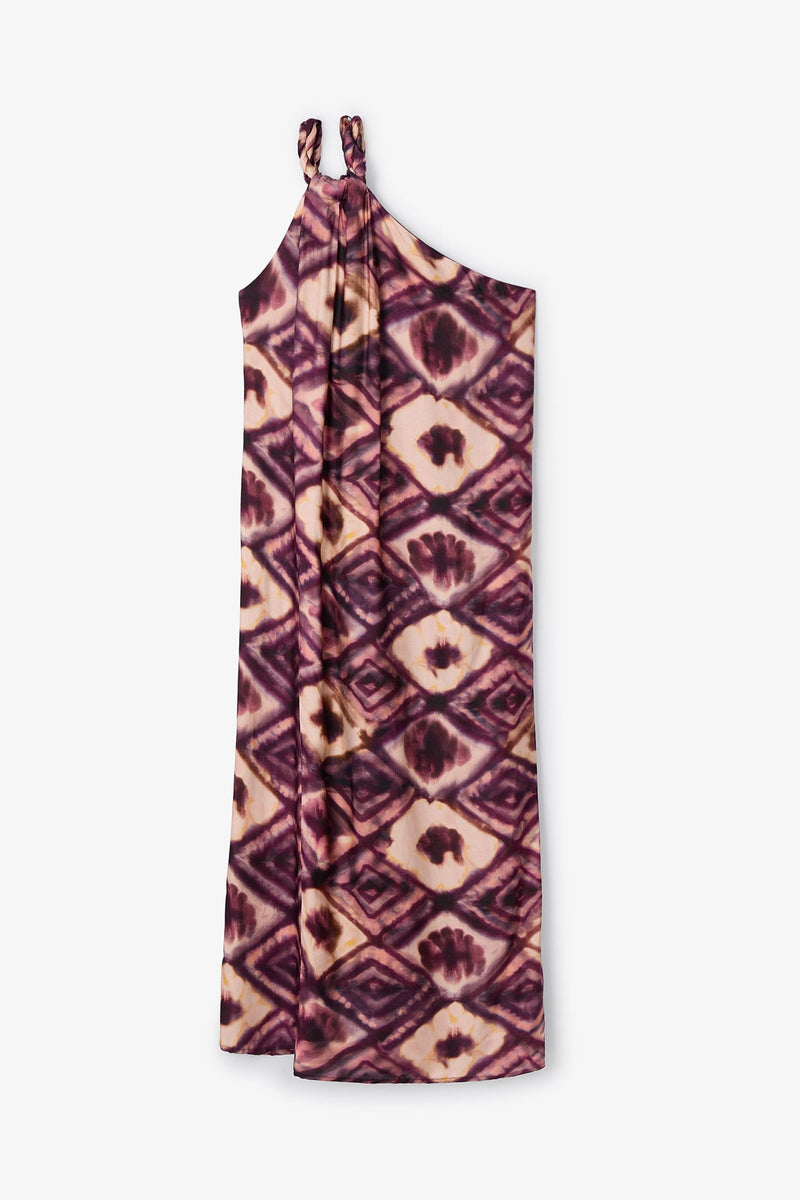 Robe Paola Tie & Dye Violet