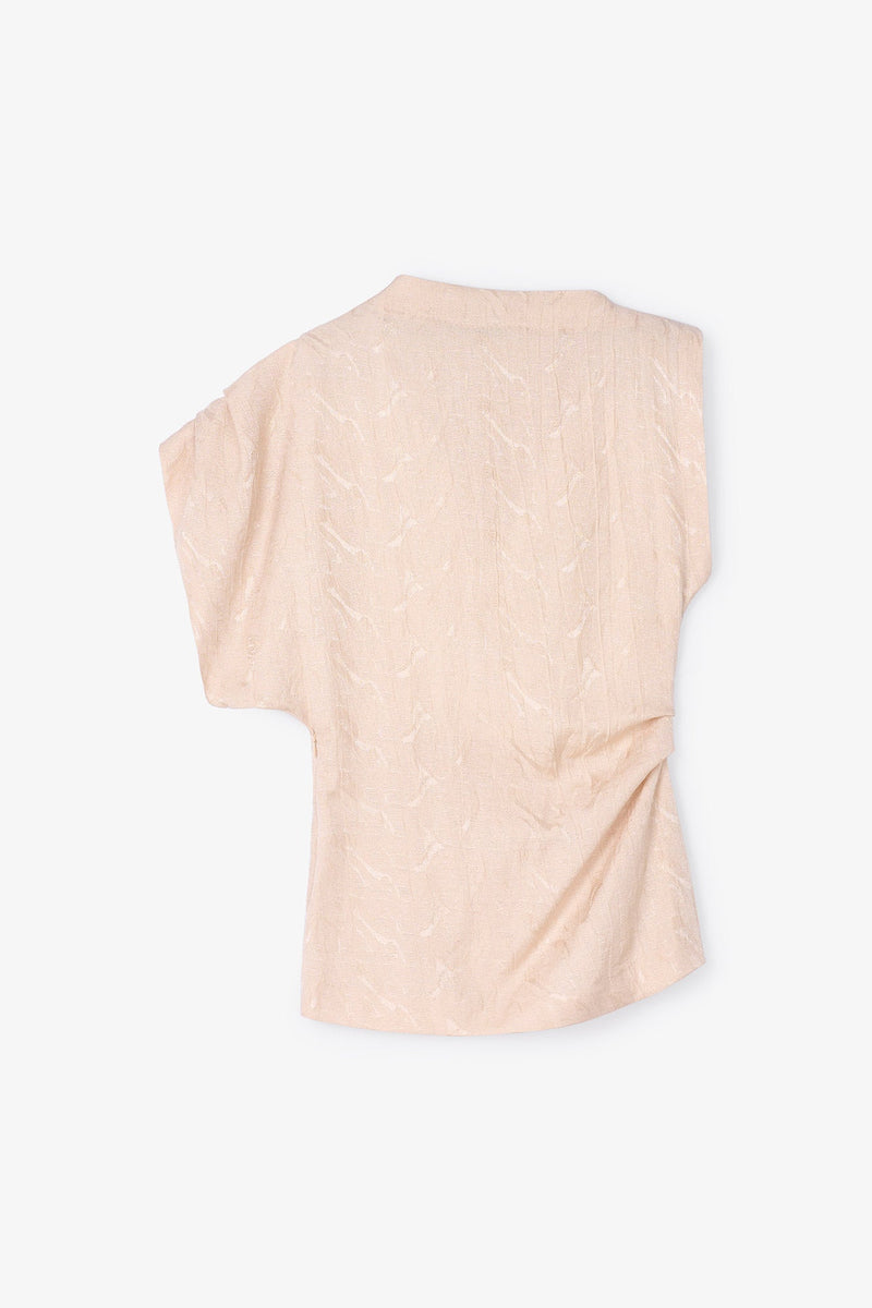 Tunique Hara Jacquard Rustique Nude