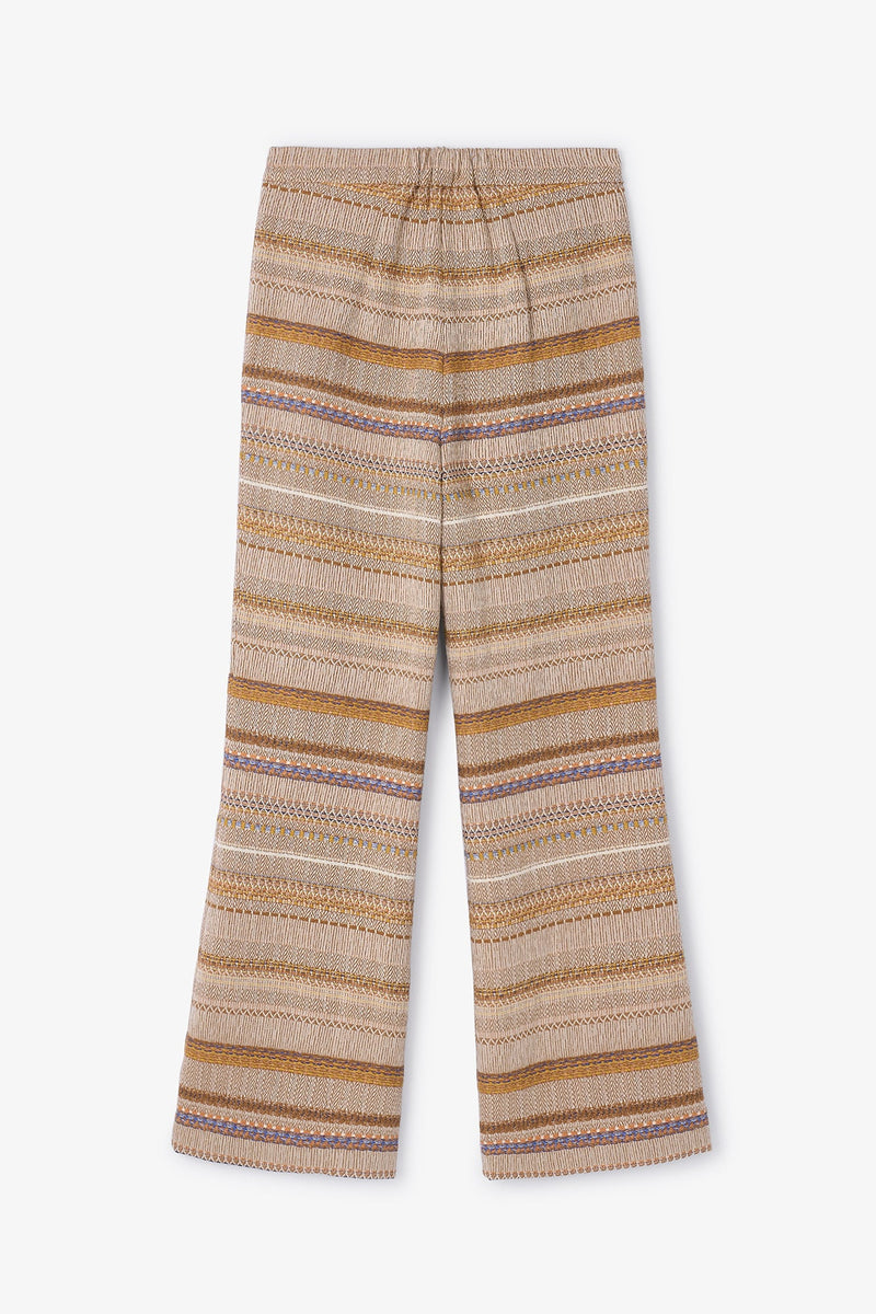 Pantalon Sixties Crop Gobi Nude