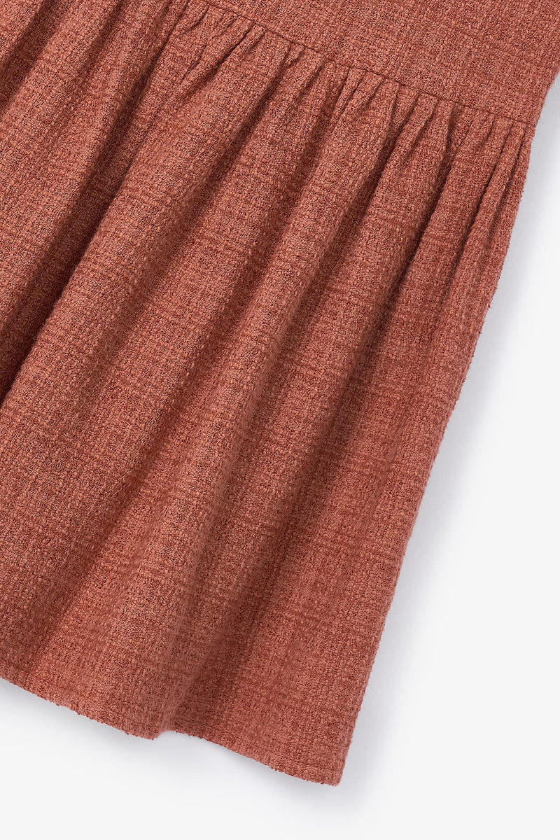 Jupe Indienne Tweed Camel