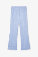 Pantalon Sixties Jacquard Rétro Indigo