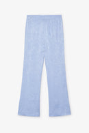 Pantalon Sixties Jacquard Rétro Indigo