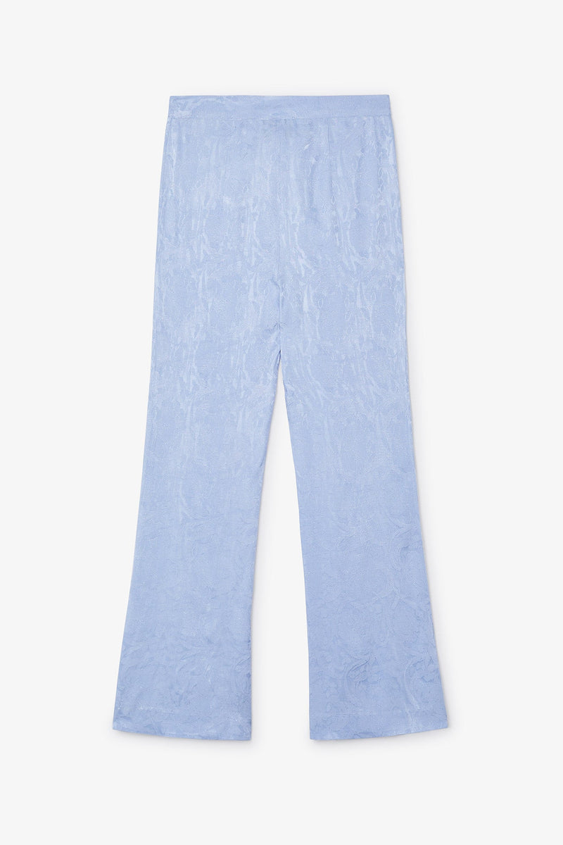 Pantalon Sixties Jacquard Rétro Indigo