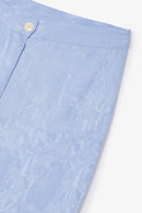 Pantalon Sixties Jacquard Rétro Indigo