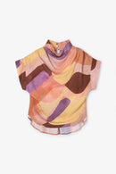 Blouse Juana Cubiste Rose
