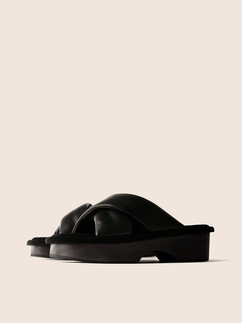 Moon Over Tokyo Flat Shoes - Black