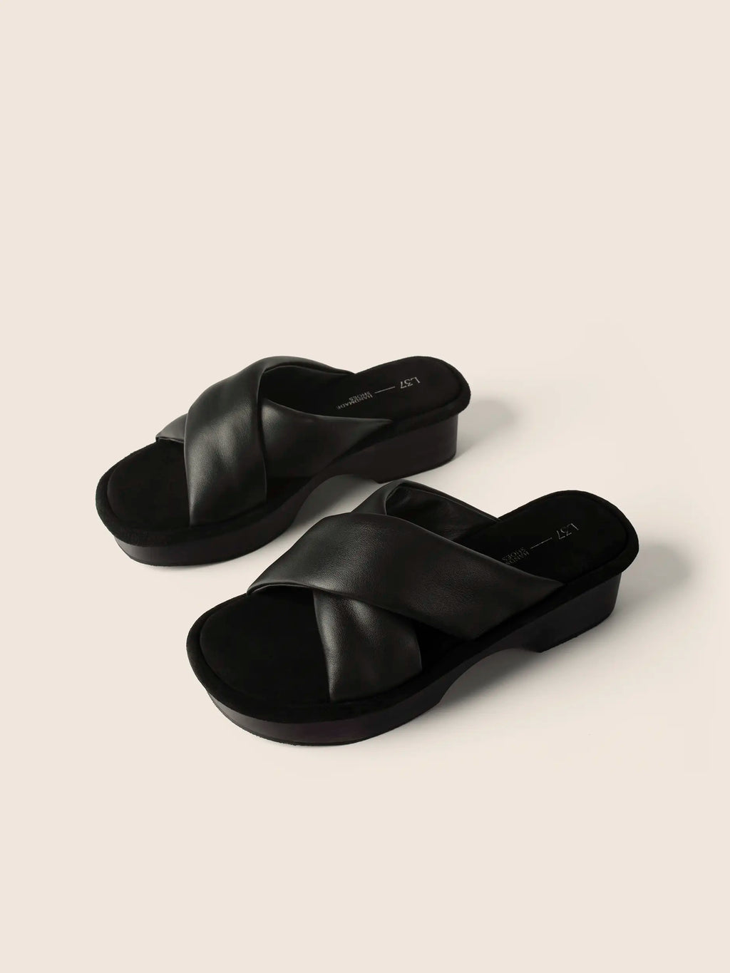 Moon Over Tokyo Flat Shoes - Black