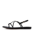 Sandalias Azul Océano - Negro