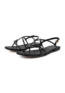 Sandalias Azul Océano - Negro