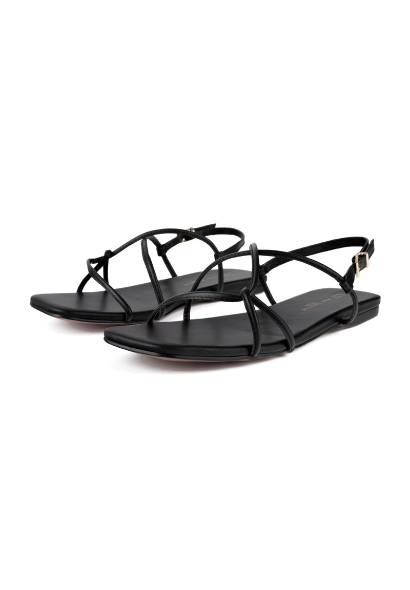 Sandalias Azul Océano - Negro