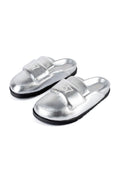 Ready Or Not Mules - Silver