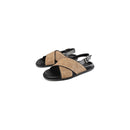 Sandales « Staring At The Sun » - Noir Et Marron