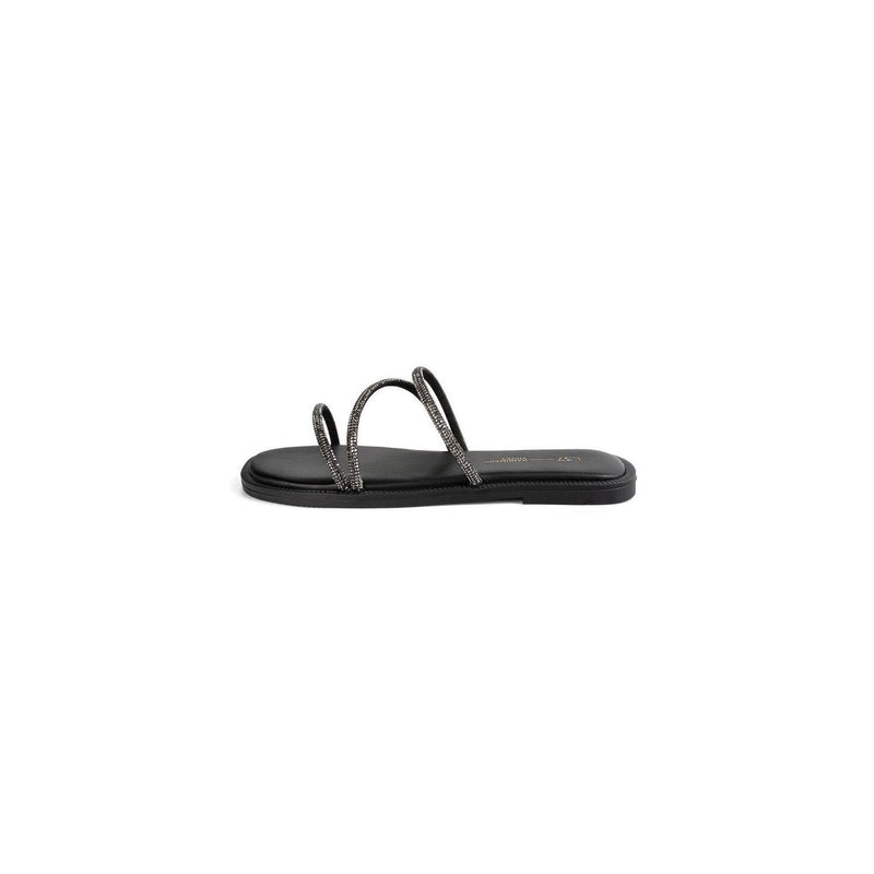 Sandales Ouvertes Silver Slumber - Noir