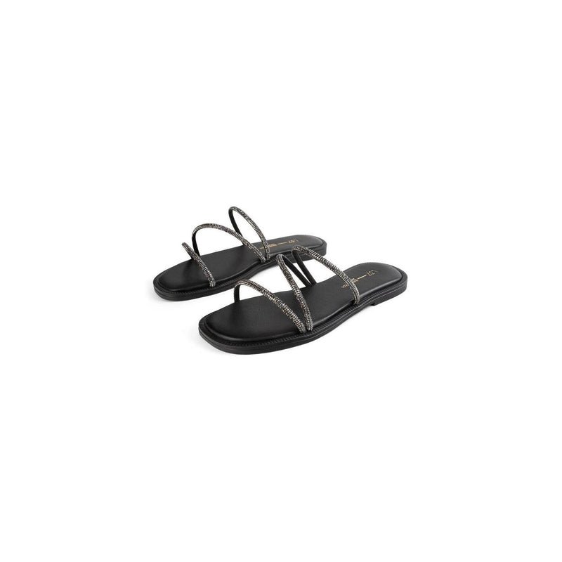Sandales Ouvertes Silver Slumber - Noir