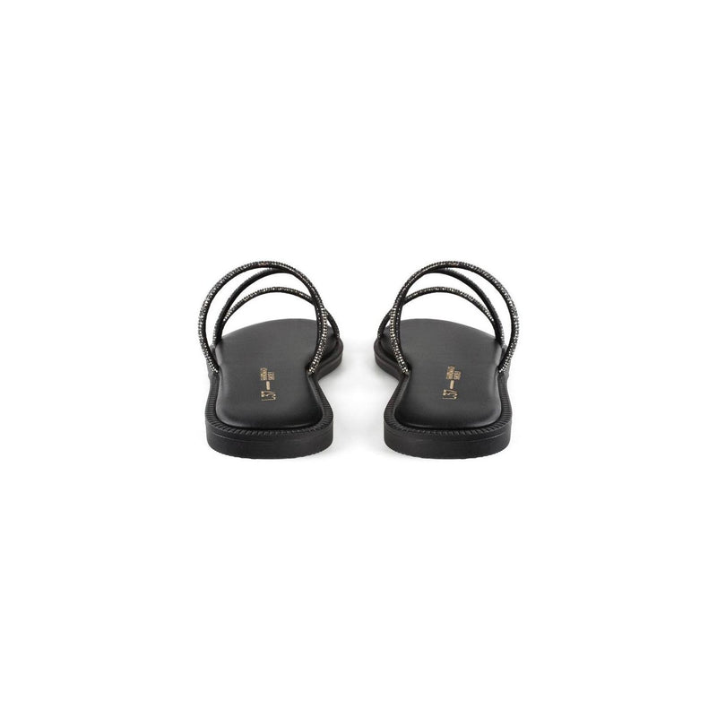 Sandales Ouvertes Silver Slumber - Noir