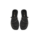 Sandales Ouvertes Silver Slumber - Noir