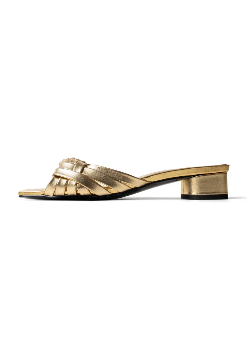 Chaussures Plates Smells Like Spirit  - Gold