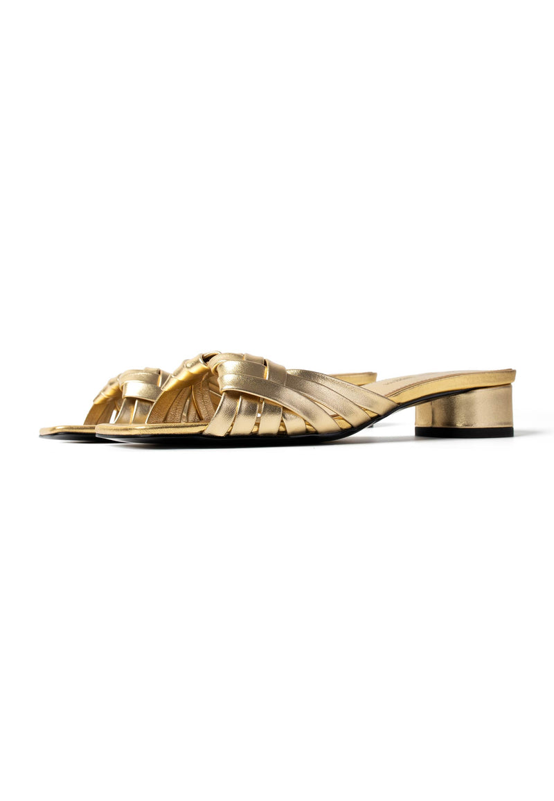 Chaussures Plates Smells Like Spirit  - Gold