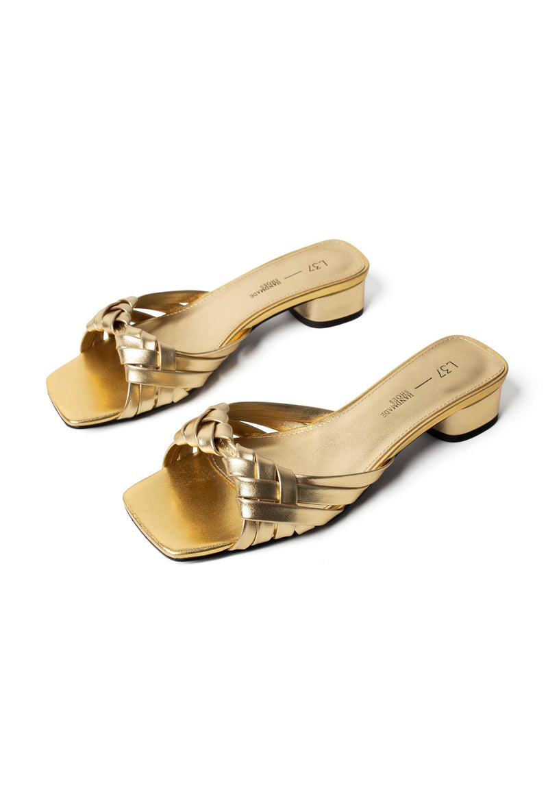 Chaussures Plates Smells Like Spirit  - Gold