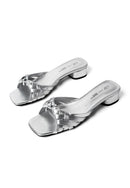 Chaussures Plates Smells Like Spirit  - Silver