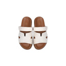 Sandales Ouvertes Sun-Kissed - Gris