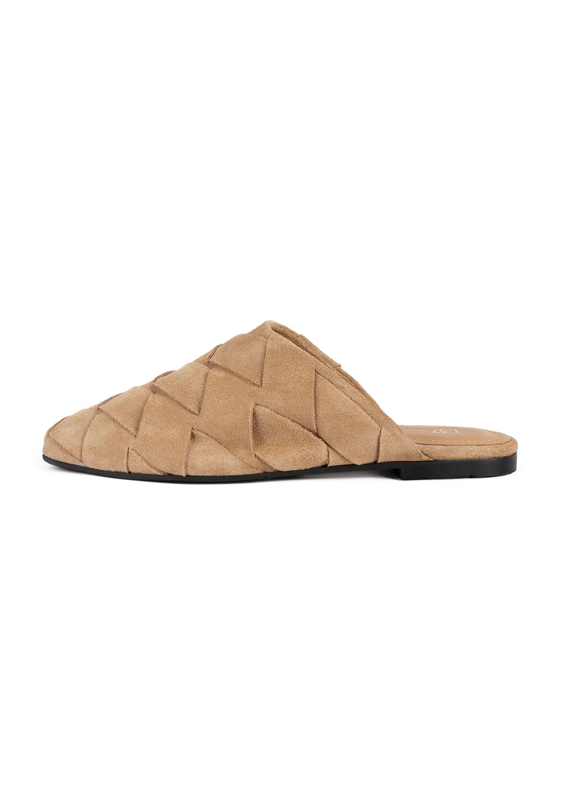 Sunset Serenity Mules - Beige