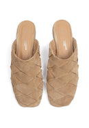Sunset Serenity Mules - Beige