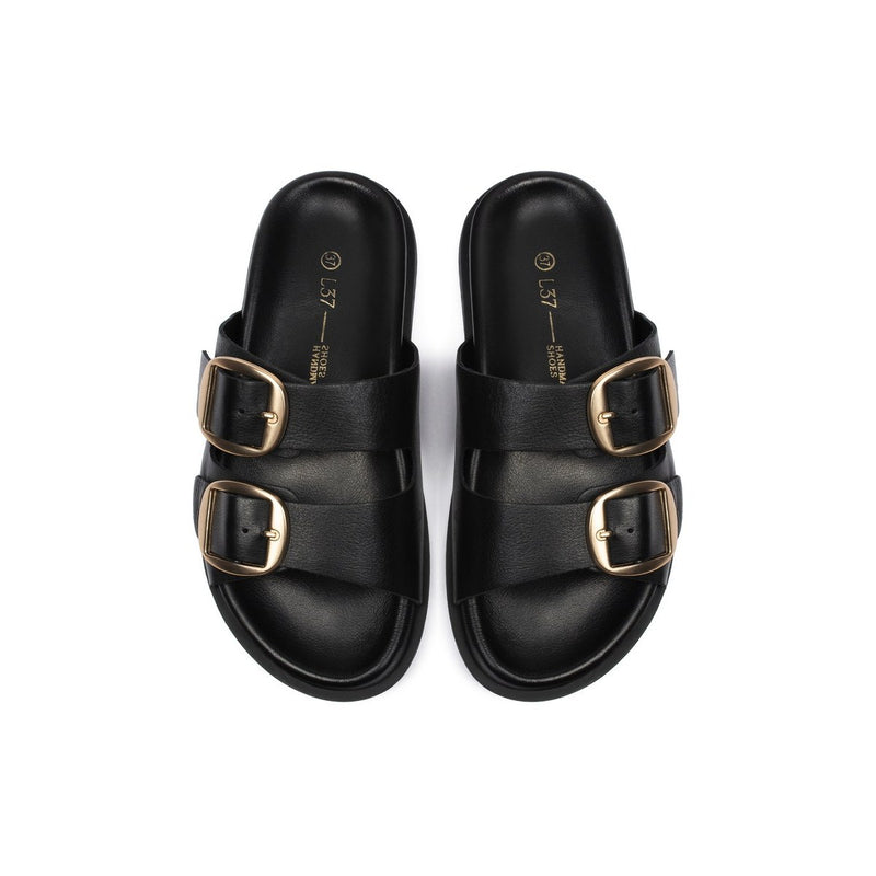 Sandales Ouvertes Summer Soothe - Noir