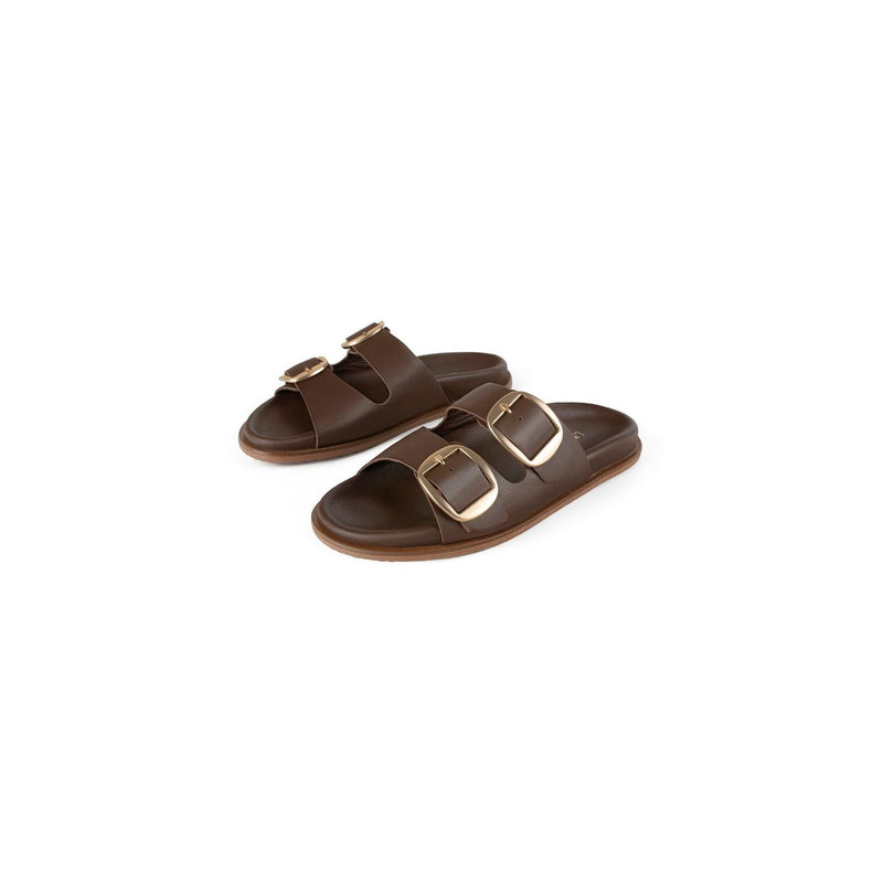 Sandales Ouvertes Summer Soothe - Marron