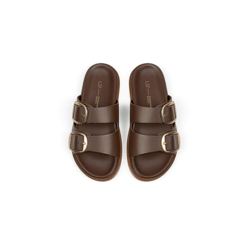 Sandales Ouvertes Summer Soothe - Marron