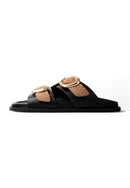 Sandales Stay Until Tomorrow - Noir/Camel