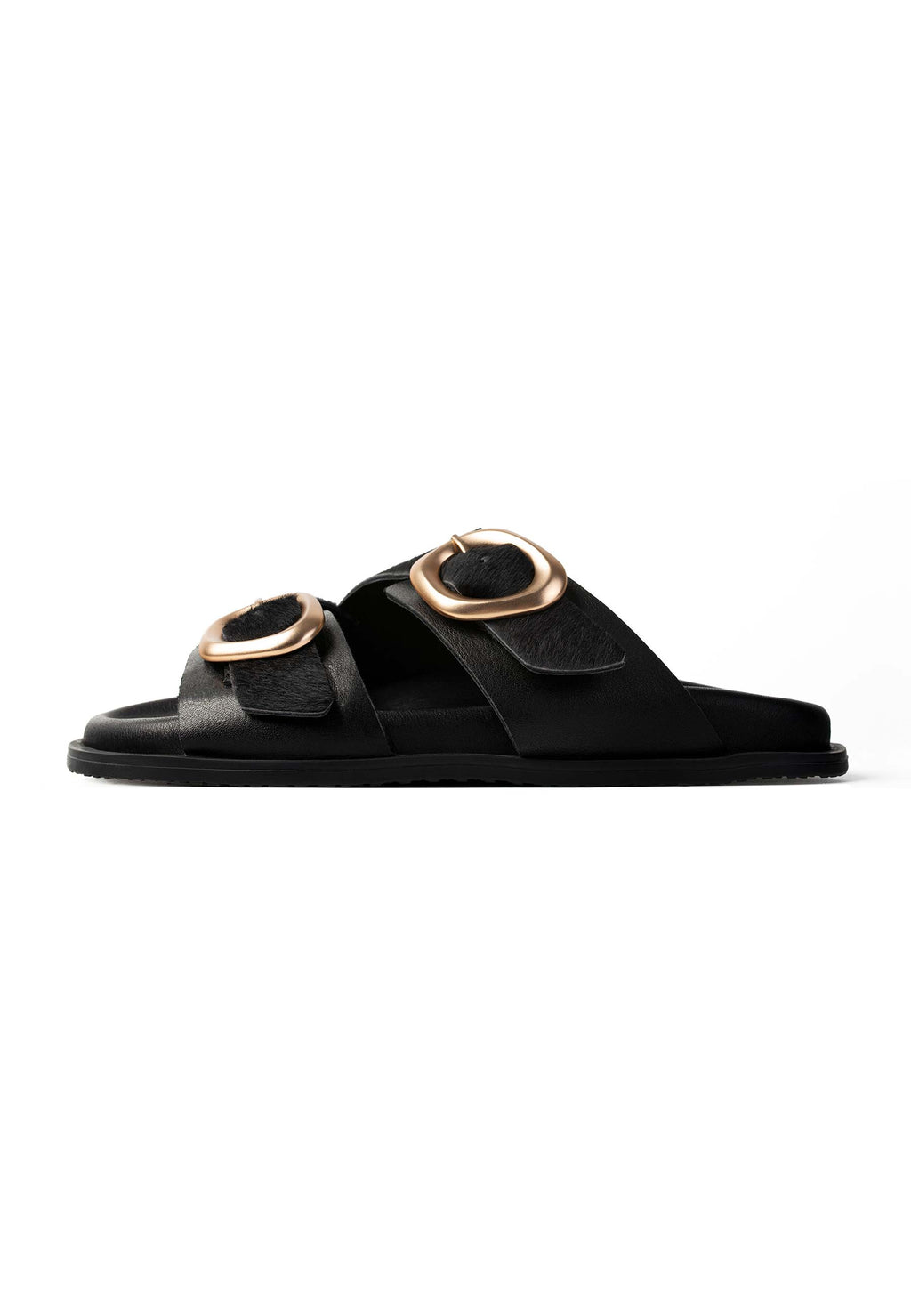 Stay Until Tomorrow Sandals - Black