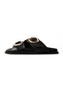 Stay Until Tomorrow Sandals - Black