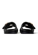 Stay Until Tomorrow Sandals - Black