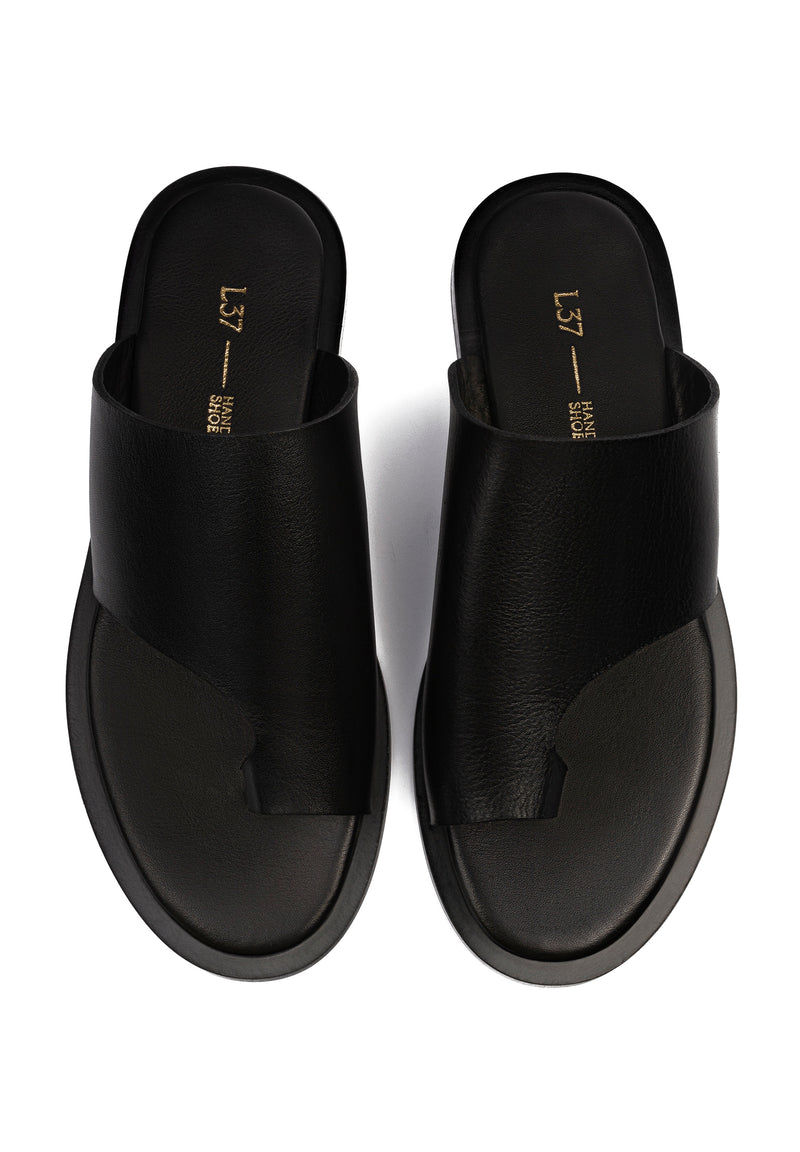 Mules Tropicana - Negro