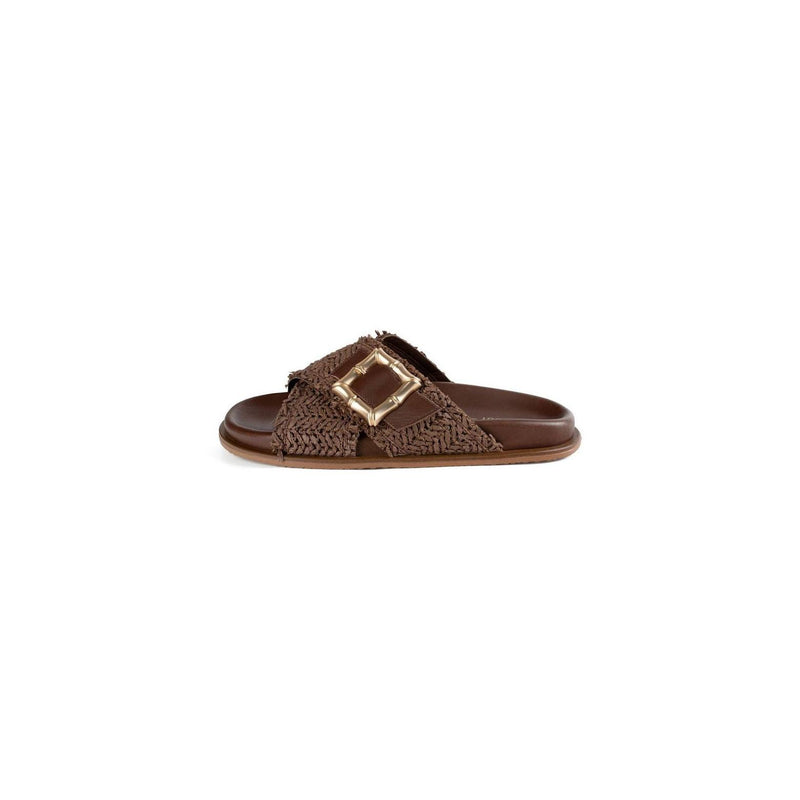 Sandales Ouvertes Twisted Paradise - Marron