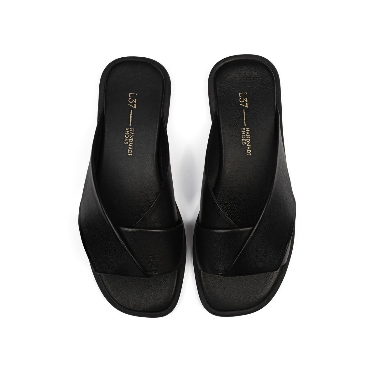Victory Open Sandals - Black
