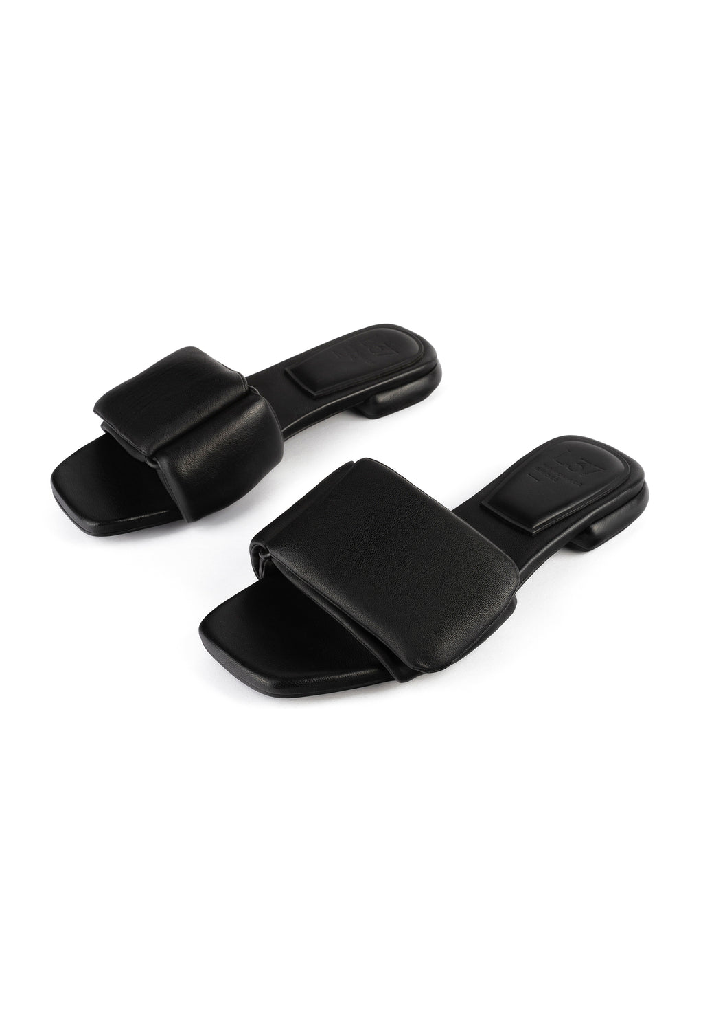 Mules Velvet Steps - Nero