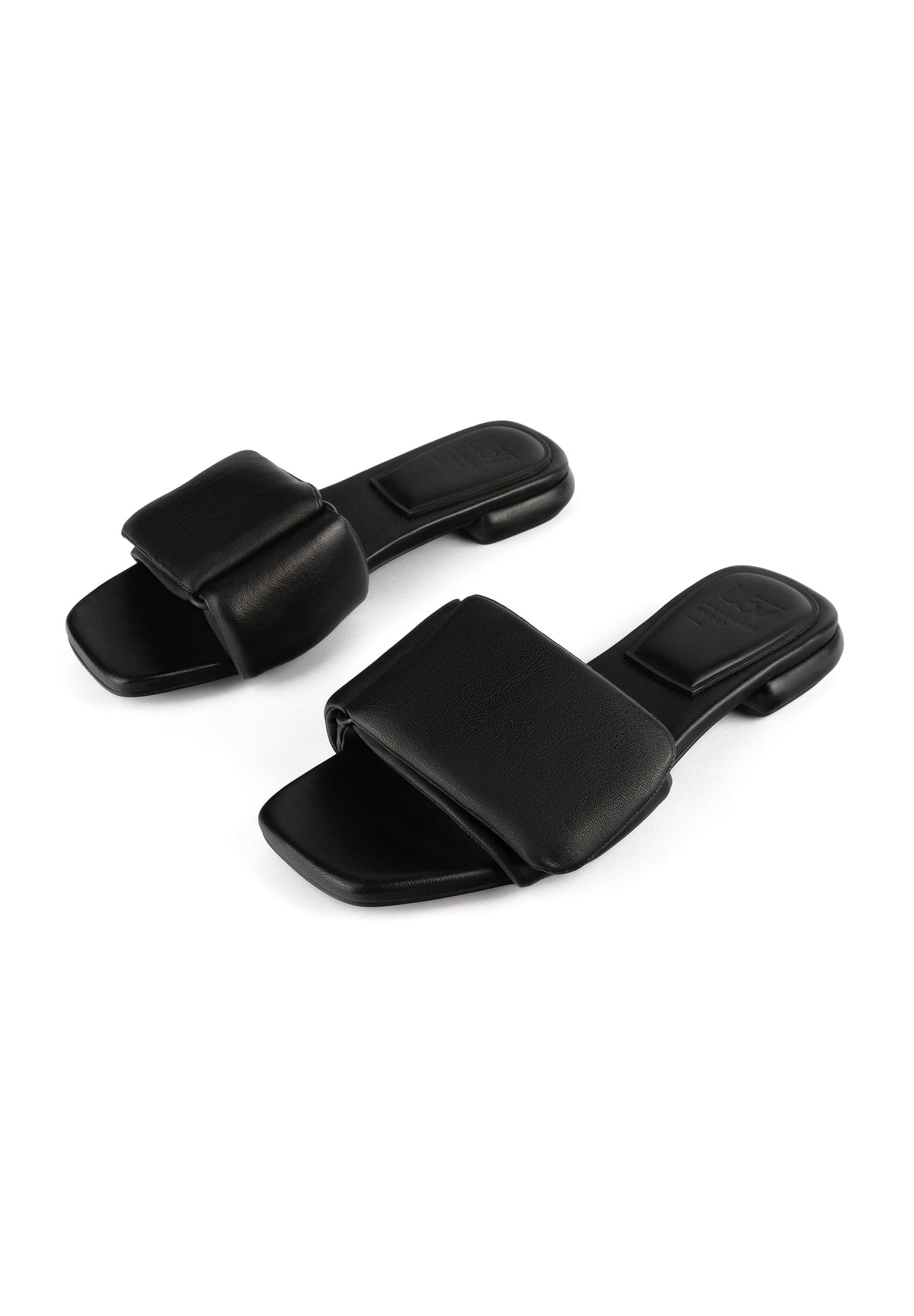 Mules Velvet Steps - Nero